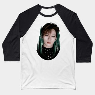 Lee Know - Stray Kids Maniac Illustration fanart Baseball T-Shirt